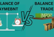 Difference Between Balance of Payments and Balance of Trade